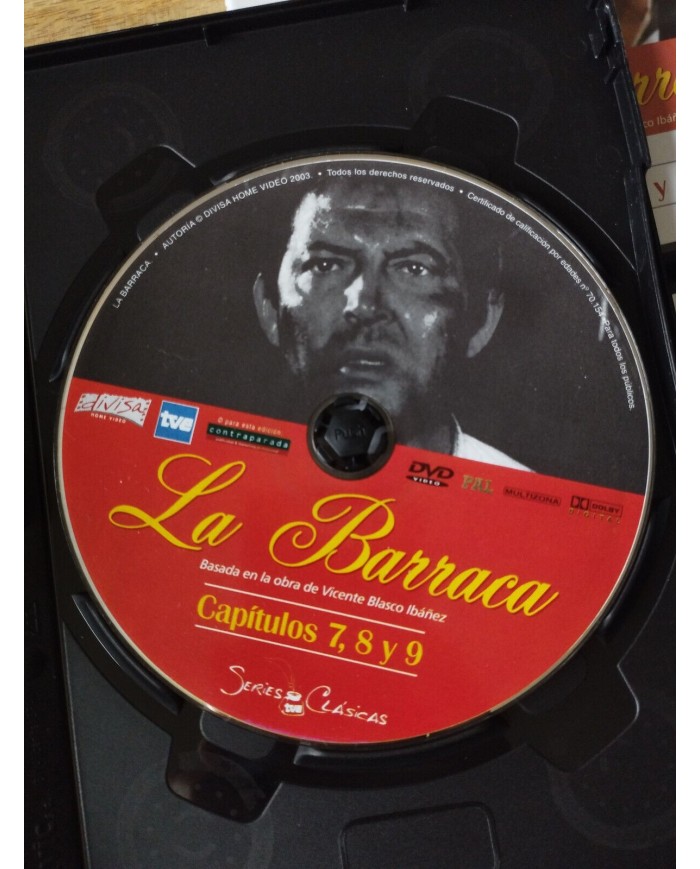 La Barraca Serie TV Victoria Abril Iba?ez - 4 x DVD Espa?ol Ingles Region All
