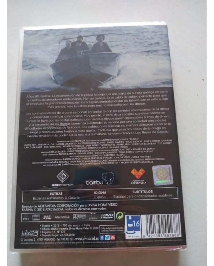 Fari?a Serie Completa 2018 - DVD Espa?ol Region All Nueva 3T