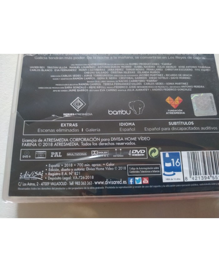 Fari?a Serie Completa 2018 - DVD Espa?ol Region All Nueva 3T