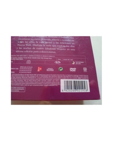 Sexo En Nueva York Serie Completa HBO 2018 DVD Espa?ol Ingles Region 2 Nueva 3T Sexo En Nueva York Serie Completa HBO 2018 DVD Espa?ol Ingles Region 2 Nueva 3T