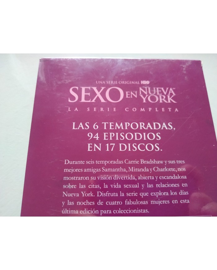 Sexo En Nueva York Serie Completa HBO 2018 DVD Espa?ol Ingles Region 2 Nueva 3T