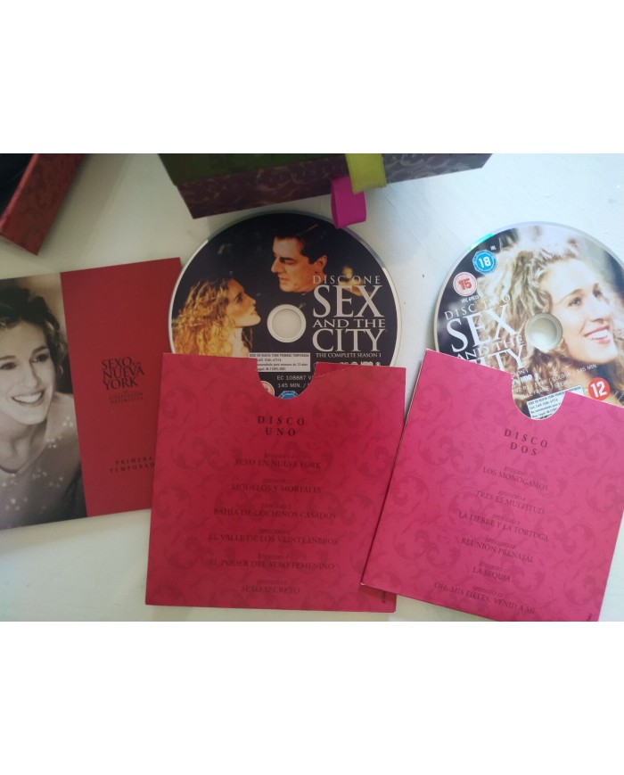 Sexo en Nueva York La Coleccion Definitiva Serie Completa Caja Joyero DVD Am