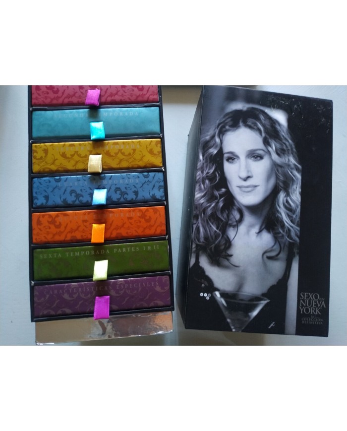 Sexo en Nueva York La Coleccion Definitiva Serie Completa Caja Joyero DVD Am