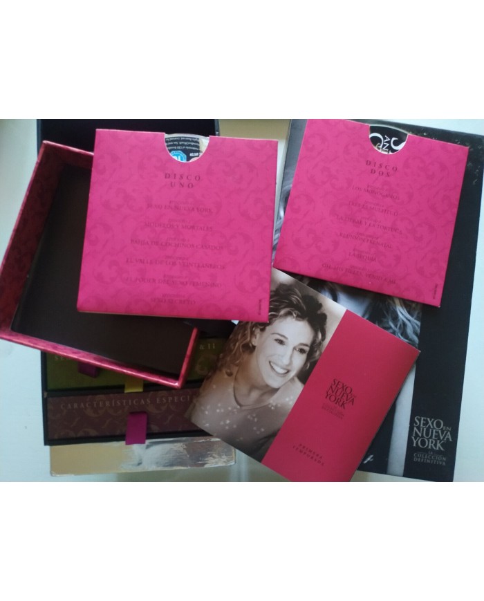 Sexo en Nueva York La Coleccion Definitiva Serie Completa Caja Joyero DVD Am