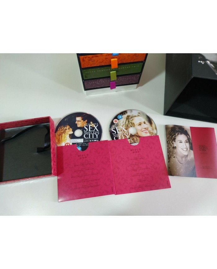 Sexo en Nueva York La Coleccion Definitiva Serie Completa Caja Joyero DVD Am