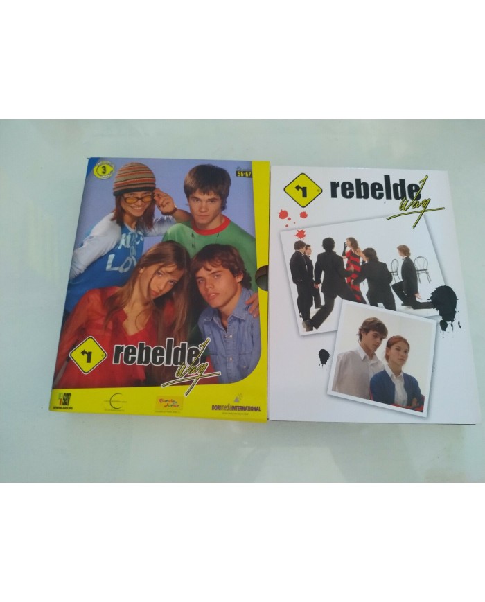 Rebelde Way La Serie Episodios 56-67 - 3 x DVD Español Region 2 3T