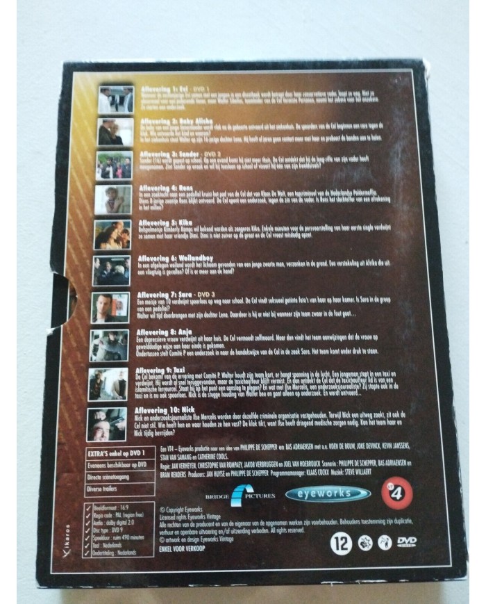 Vermist Serie 1 490 min Holandes - 3 x DVD Neerlandes Region All Am