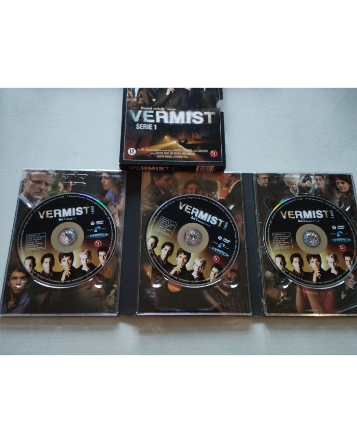 Vermist Serie 1 490 min Holandes - 3 x DVD Neerlandes Region All Am
