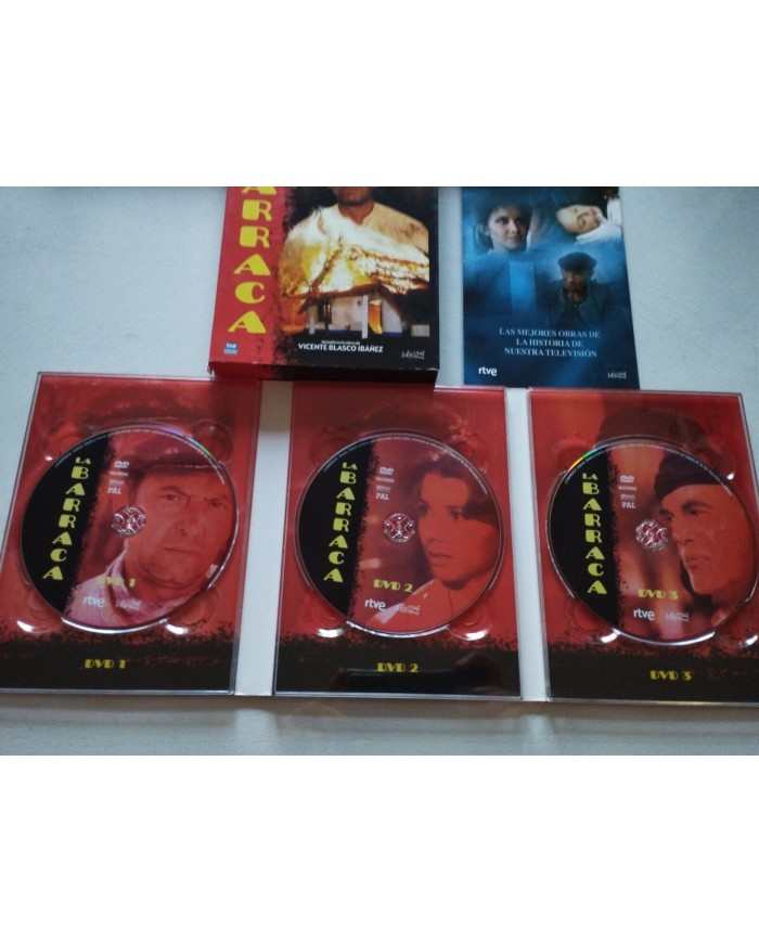 La Barraca Klimovsky Victoria Abril Serie TVE 3 x DVD Espa?ol Ingles Reg All Am