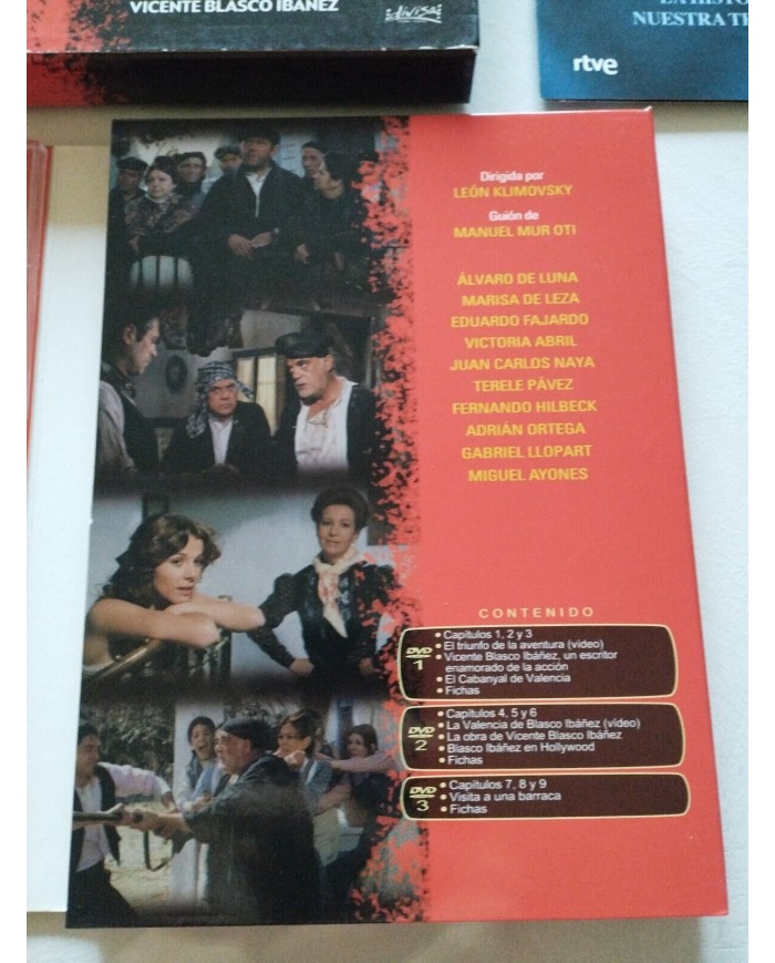 La Barraca Klimovsky Victoria Abril Serie TVE 3 x DVD Espa?ol Ingles Reg All Am