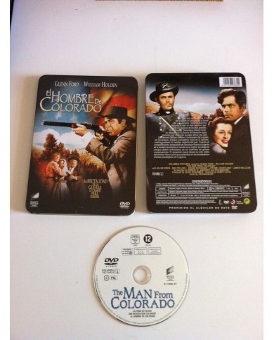 EL HOMBRE DE COLORADO - MAN FROM COLORADO DVD Tin Box Steelbook - AM