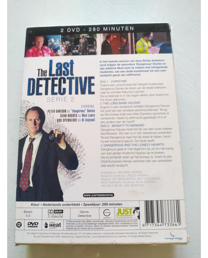 The Last Detective Peter Davison TV Serie - 2 x DVD Ingles Am