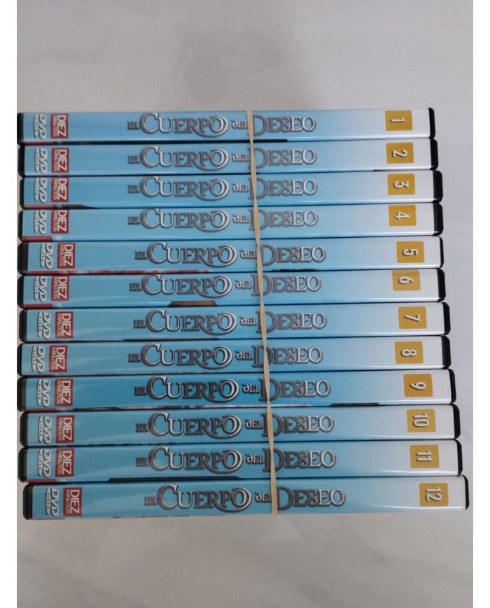 El Cuerpo del Deseo Telenovela Serie TV - 12 x DVD + Extras Espa?ol Region 2