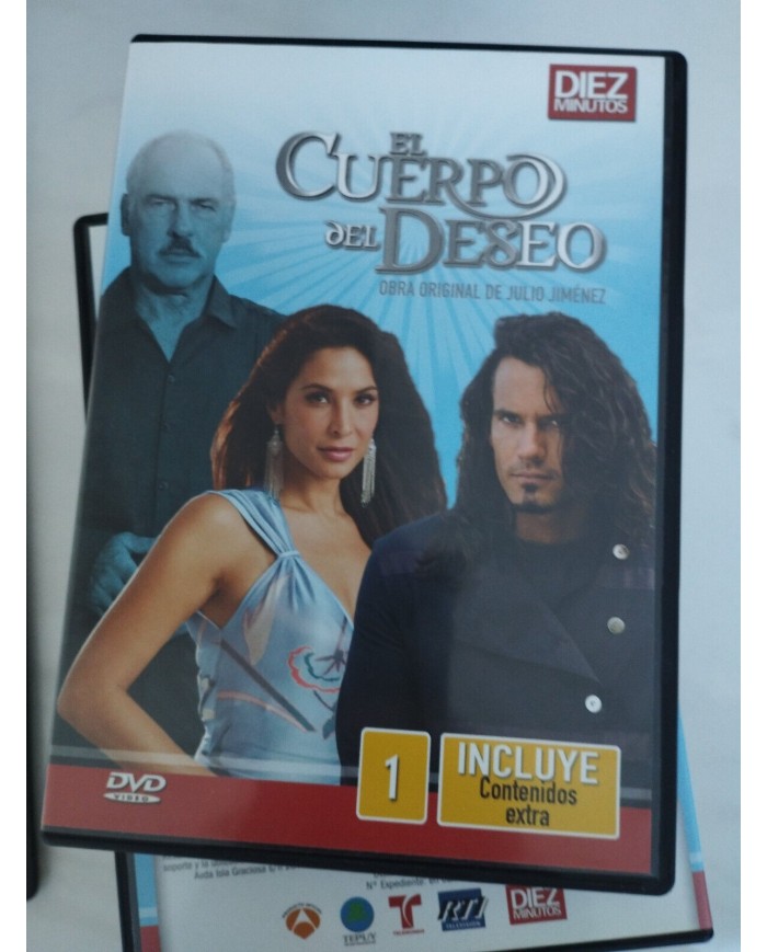 El Cuerpo del Deseo Telenovela Serie TV - 12 x DVD + Extras Espa?ol Region 2