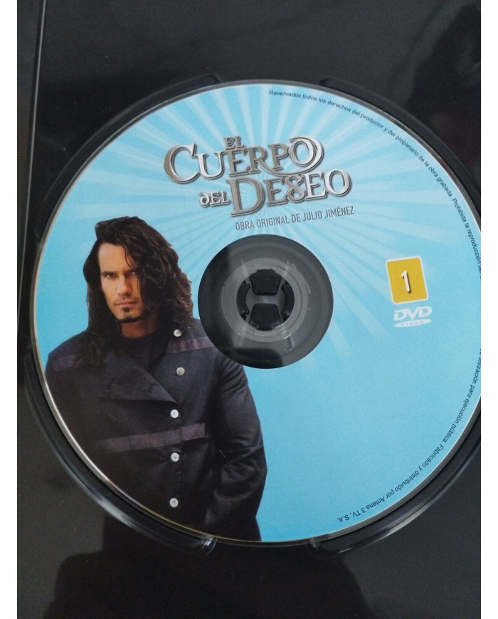 El Cuerpo del Deseo Telenovela Serie TV - 12 x DVD + Extras Espa?ol Region 2