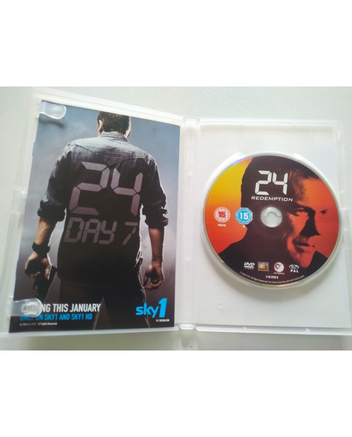 24 Redemption Kiefer Sutherland TV Series - DVD + Extras Ingles Region 2 Am