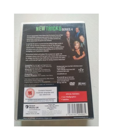 New Tricks The Complete Series 4 BBC 2008 - 3 x DVD Ingles Region 2 Am