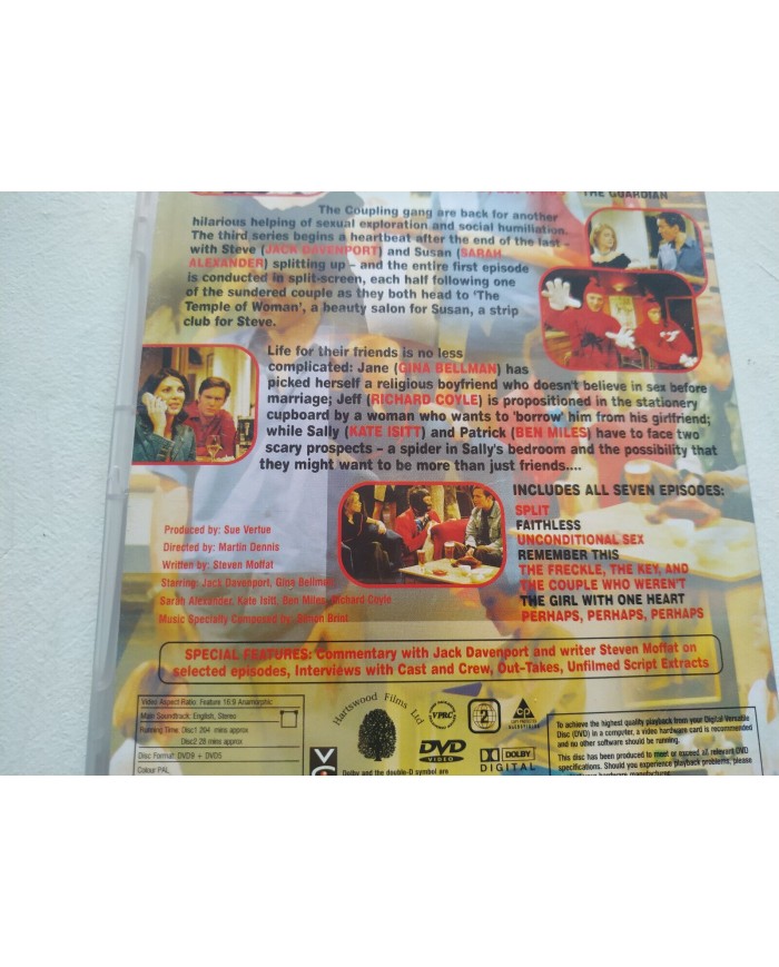 Coupling The Complete Third Series BBC - 2 x DVD Ingles Region 2
