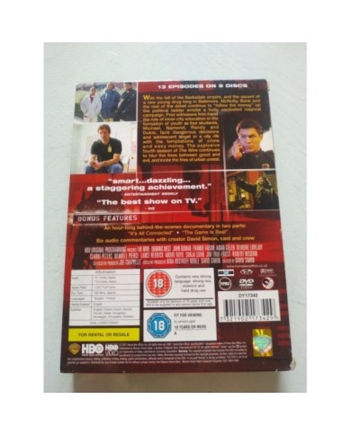 The Wire The Complete Fourth Season TV Series HBO 2007 - DVD Ingles Region 2 Am