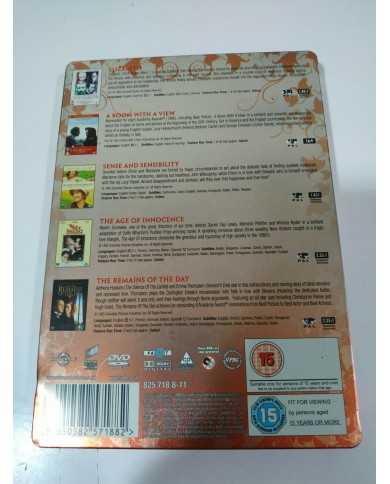 COSTUME DRAMAS - ELISABETH - SENSE & SENSIBILITY AND 3 MORE 5 DVD STEELBOOK - AM