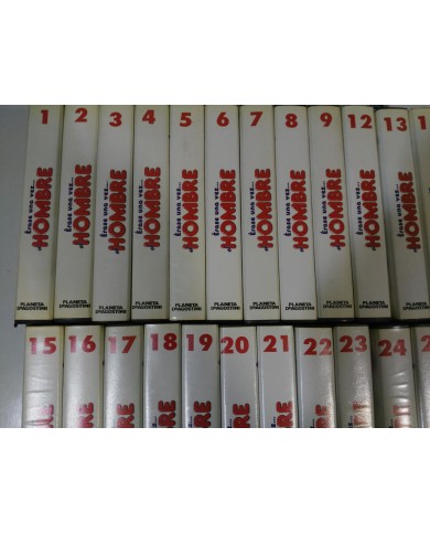 ERASE UNA VEZ EL HOMBRE SERIE MITICA DE TV VHS TAPE CINTA 23 VHS COLECCION UNICA ERASE UNA VEZ EL HOMBRE SERIE MITICA DE TV VHS TAPE CINTA 23 VHS COLECCION UNICA