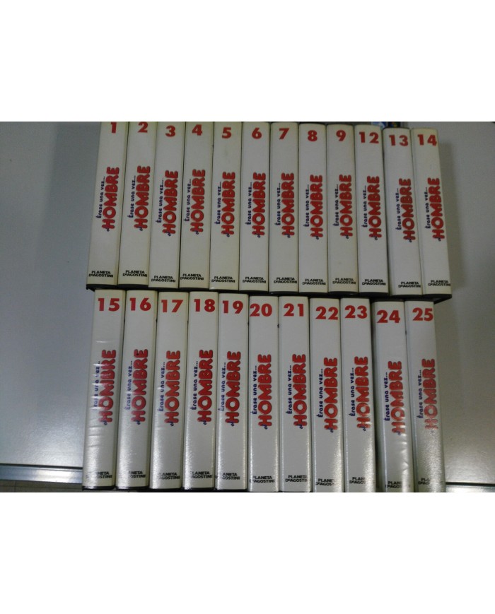 ERASE UNA VEZ EL HOMBRE SERIE MITICA DE TV VHS TAPE CINTA 23 VHS COLECCION UNICA ERASE UNA VEZ EL HOMBRE SERIE MITICA DE TV VHS TAPE CINTA 23 VHS COLECCION UNICA