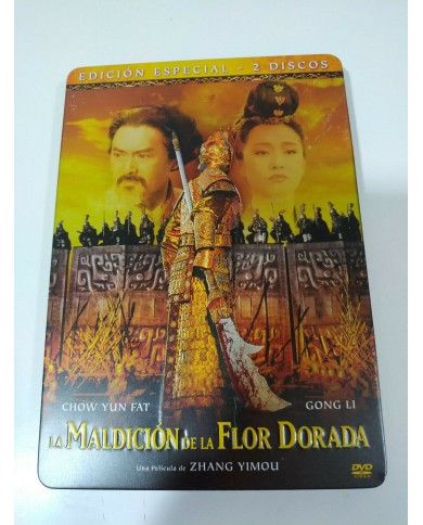 LA MALDICION DE LA FLOR DORADA - 2 DVD SPANISH EDITION RARE- STEELBOOK - AM