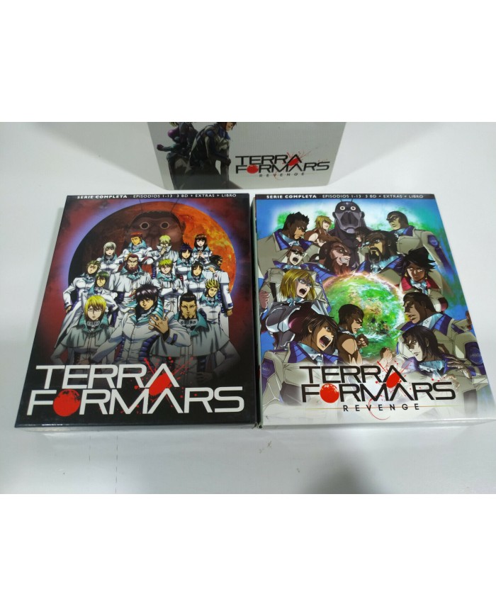 Terraformars + Terraformars Revenge Serie Completa 26 Episodios - 6 x Blu-Ray 3T