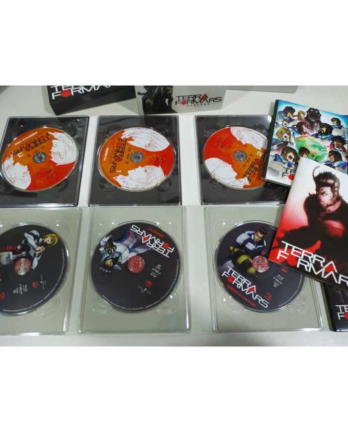 Terraformars + Terraformars Revenge Serie Completa 26 Episodios - 6 x Blu-Ray 3T