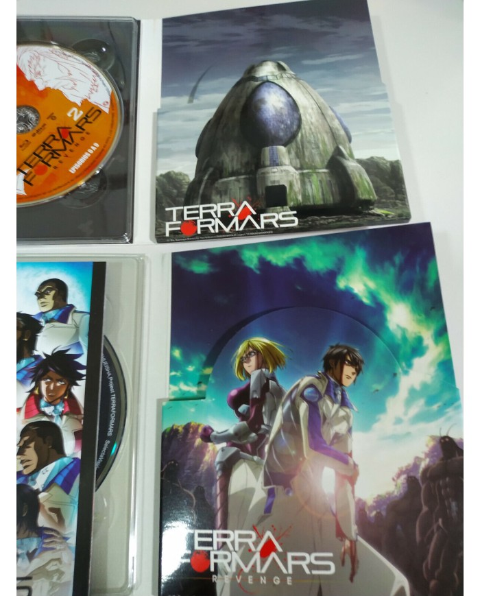 Terraformars + Terraformars Revenge Serie Completa 26 Episodios - 6 x Blu-Ray 3T