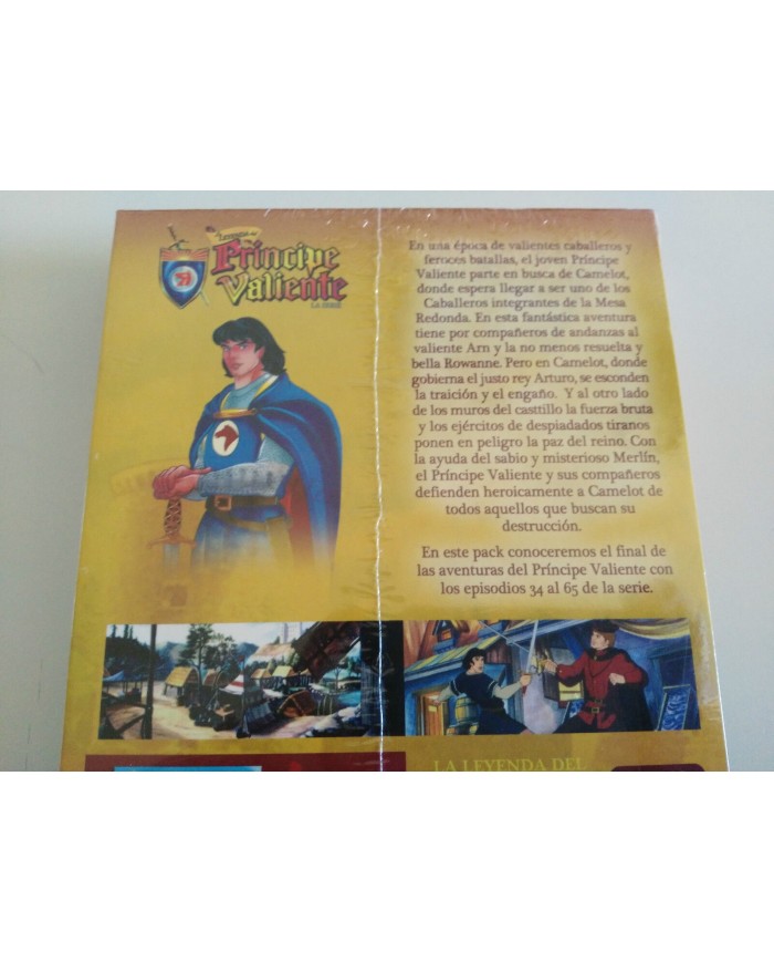 LA LEYENDA DEL PRINCIPE VALIENTE VOLUMEN 2 LA SERIE 4 x DVD - 32 CAPITULOS - AM