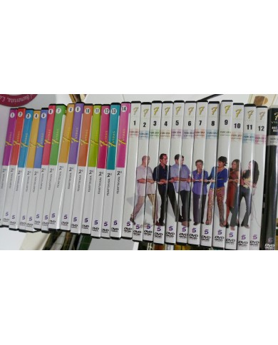 7 VIDAS Temporada 2 + 3 Completas - 27 DVD 52 Capitulos + DVD extras