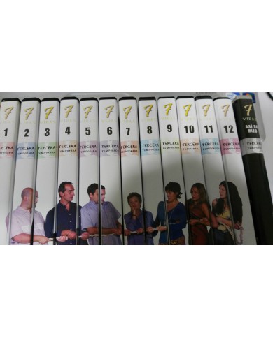 7 VIDAS Temporada 2 + 3 Completas - 27 DVD 52 Capitulos + DVD extras