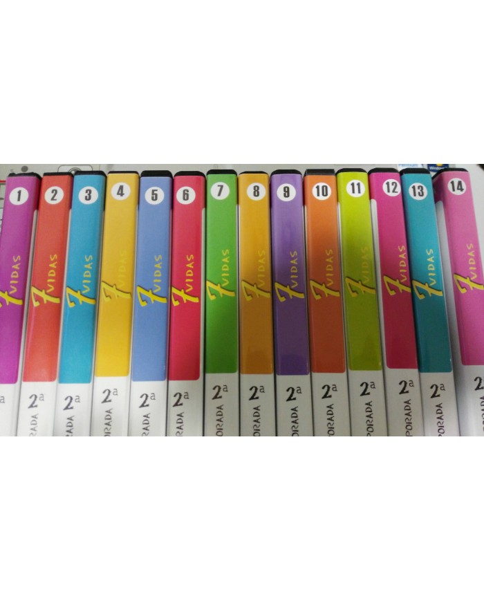 7 VIDAS Temporada 2 + 3 Completas - 27 DVD 52 Capitulos + DVD extras