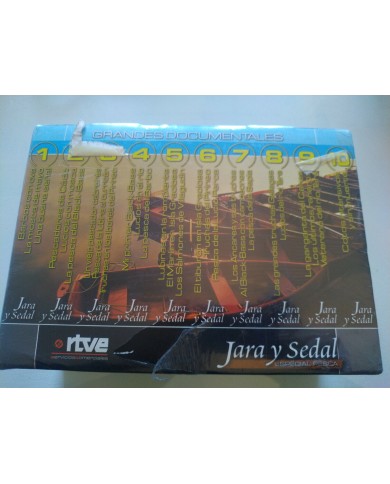 Jara y Sedal La Serie de RTVE Grandes Documentales 1999 - 10 x VHS Espa?ol Nuevo