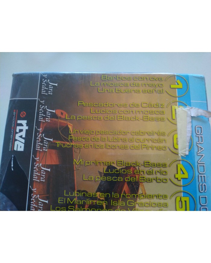 Jara y Sedal La Serie de RTVE Grandes Documentales 1999 - 10 x VHS Espa?ol Nuevo