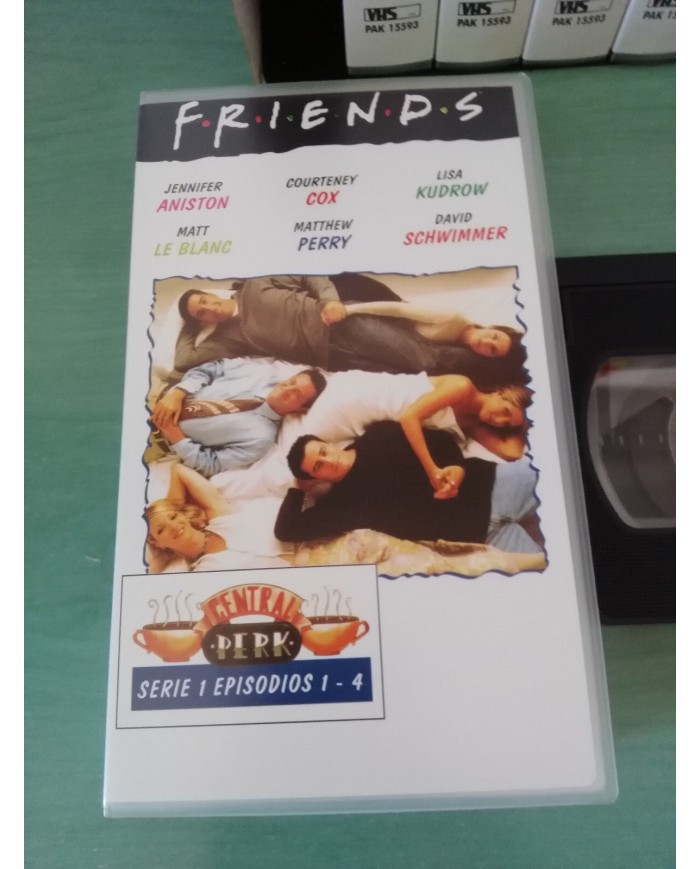 FRIENDS TEMPORADA SEASON 1 COMPLETA SERIE TV - 6 X VHS TAPE CINTA ESPA?OL PAL