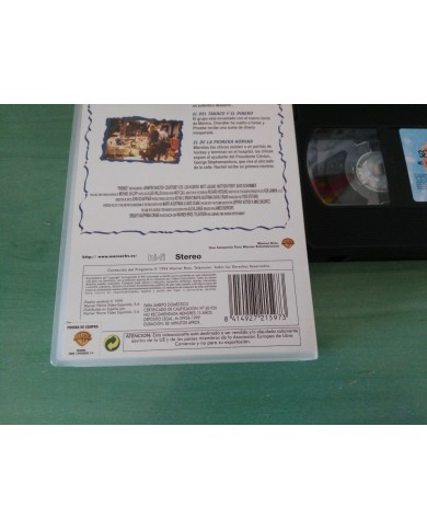 FRIENDS TEMPORADA SEASON 1 COMPLETA SERIE TV - 6 X VHS TAPE CINTA ESPA?OL PAL FRIENDS TEMPORADA SEASON 1 COMPLETA SERIE TV - 6 X VHS TAPE CINTA ESPA?OL PAL