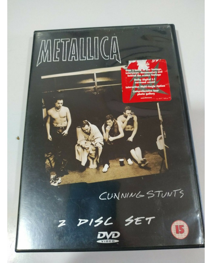 METALLICA - CUNNING STUNTS - 2 DVD - REGION 0  - 2005 - AM