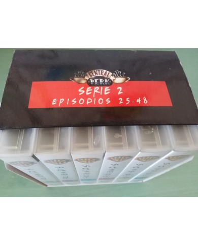 FRIENDS TEMPORADA SEASON 2 COMPLETA SERIE TV - 6 X VHS TAPE CINTA ESPA?OL PAL FRIENDS TEMPORADA SEASON 2 COMPLETA SERIE TV - 6 X VHS TAPE CINTA ESPA?OL PAL