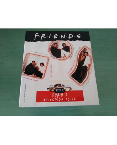 FRIENDS TEMPORADA SEASON 2 COMPLETA SERIE TV - 6 X VHS TAPE CINTA ESPA?OL PAL FRIENDS TEMPORADA SEASON 2 COMPLETA SERIE TV - 6 X VHS TAPE CINTA ESPA?OL PAL