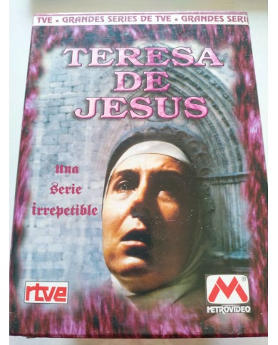 Teresa de Jesus RTVE Concha Velasco Paco Rabal Serie TV 1994 5 x VHS Espa?ol 3T