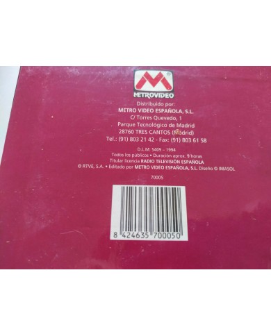 Teresa de Jesus RTVE Concha Velasco Paco Rabal Serie TV 1994 5 x VHS Espa?ol 3T