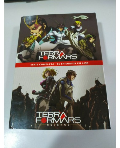 Terraformars + Terraformars Revenge Serie Completa 26 Episodios - 6 x DVD - AM Terraformars + Terraformars Revenge Serie Completa 26 Episodios - 6 x DVD - AM