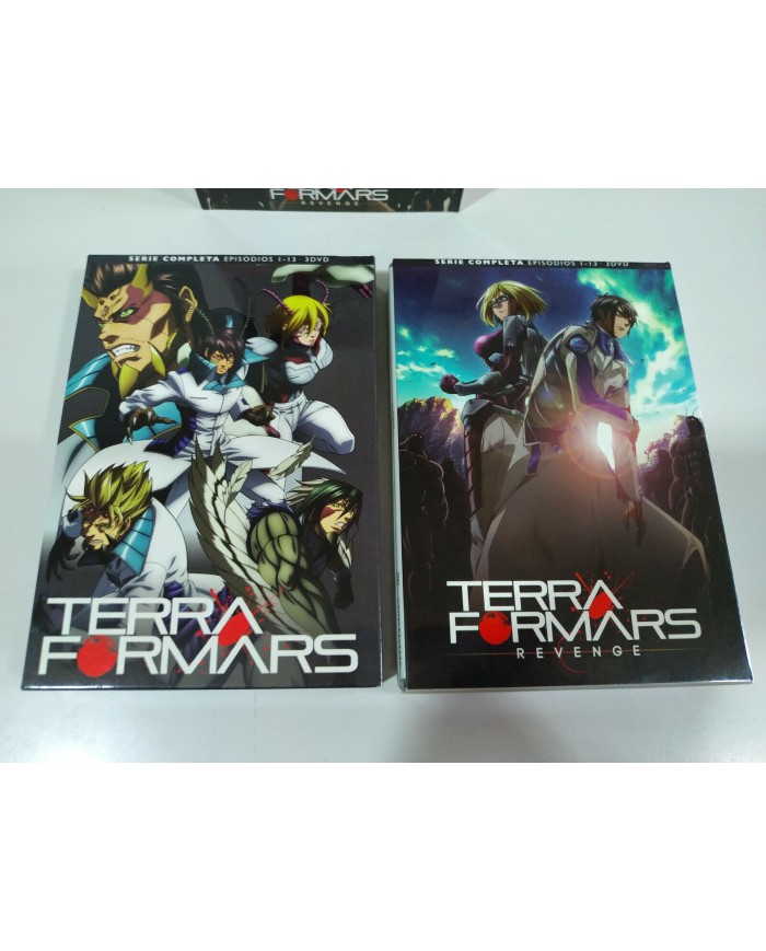 Terraformars + Terraformars Revenge Serie Completa 26 Episodios - 6 x DVD - AM