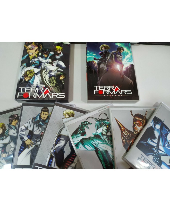 Terraformars + Terraformars Revenge Serie Completa 26 Episodios - 6 x DVD - AM