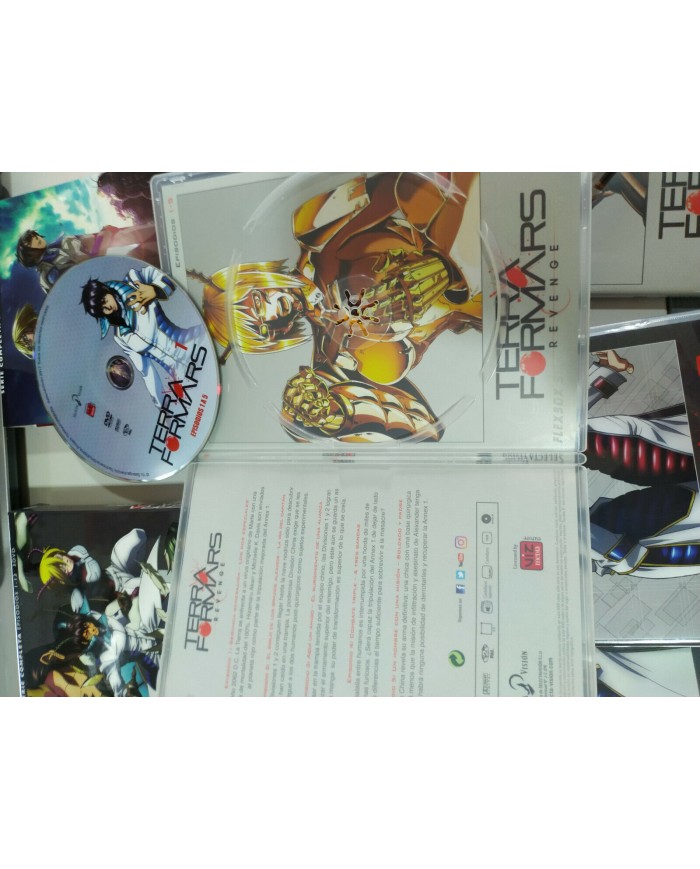 Terraformars + Terraformars Revenge Serie Completa 26 Episodios - 6 x DVD - AM