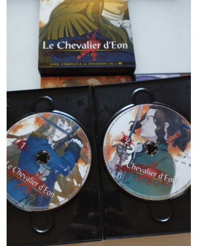 Le Chevalier D?Eon Serie Completa 24 Episodios 5 x DVD Reg 2 Espa?ol Japones 3T Le Chevalier D?Eon Serie Completa 24 Episodios 5 x DVD Reg 2 Espa?ol Japones 3T