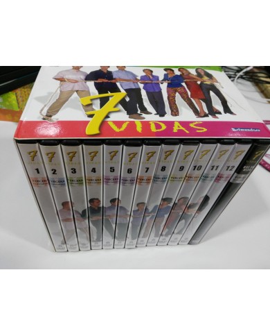 7 VIDAS TEMPORADA 3 COMPLETA 13 DVD 24 CAPITULOS + EXTRAS UNICA EBAY