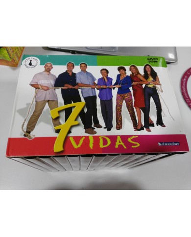 7 VIDAS TEMPORADA 3 COMPLETA 13 DVD 24 CAPITULOS + EXTRAS UNICA EBAY